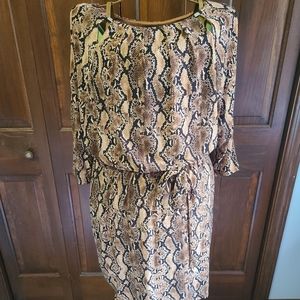 SOLD Thalia sodi animal print dress